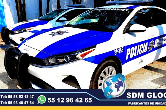 Conversion, Equipamiento venta de Patrullas nuevas equipadas, Fabricacion de unidades moviles para seguridad publica, privada, rescate, salvamento. SDM Global Mexico somos una empresa líder en el Equipamiento de Patrullas asi como de unidades moviles de rescate, salvamento, proximidad, primer respodiente, equipo tactito, anti motin, fuerzas especiales, semi remolques con personal altamente capasitado para su fabricacion, Roll bar, Tumbaburros, Burrera, Banca central, Defensa trasera, Lona, Rotulacion, Pintura, Torreta de leds, sirena, bocina, codigos, estrobos, luces, etc. somos fabricantes.El término auto o moto Patrulla es utilizado para Patrullar un área concreta asignada. ​ Su función primaria es servir de apoyo a los oficiales de Policía en sus tareas diarias como rondines y traslado de delincuentes. somos fabricantes de unidades moviles especiales. Somos una Empresa Mexicana líder en el Mercado con años de experiencia, especialistas en el Equipamiento de Patrullas Equipadas Cajas y Remolques Unidades Moviles Especiales de Seguridad, Rescate, Salvamento, Salud, Comunicacion, Higine, etc.,Somos fabribricantes directos, distribuidores en todo Mexico, comunicate y te atenderemos personalmente.
