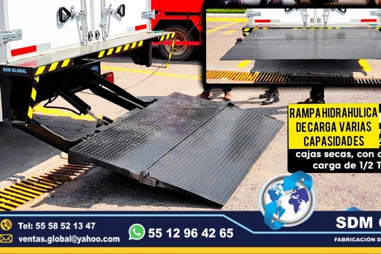 venta_fabricacion_rampas_hidrahulicas_carga_lijera_pesada_unidadesmoviles_medicas_sdmglobalmexico_2