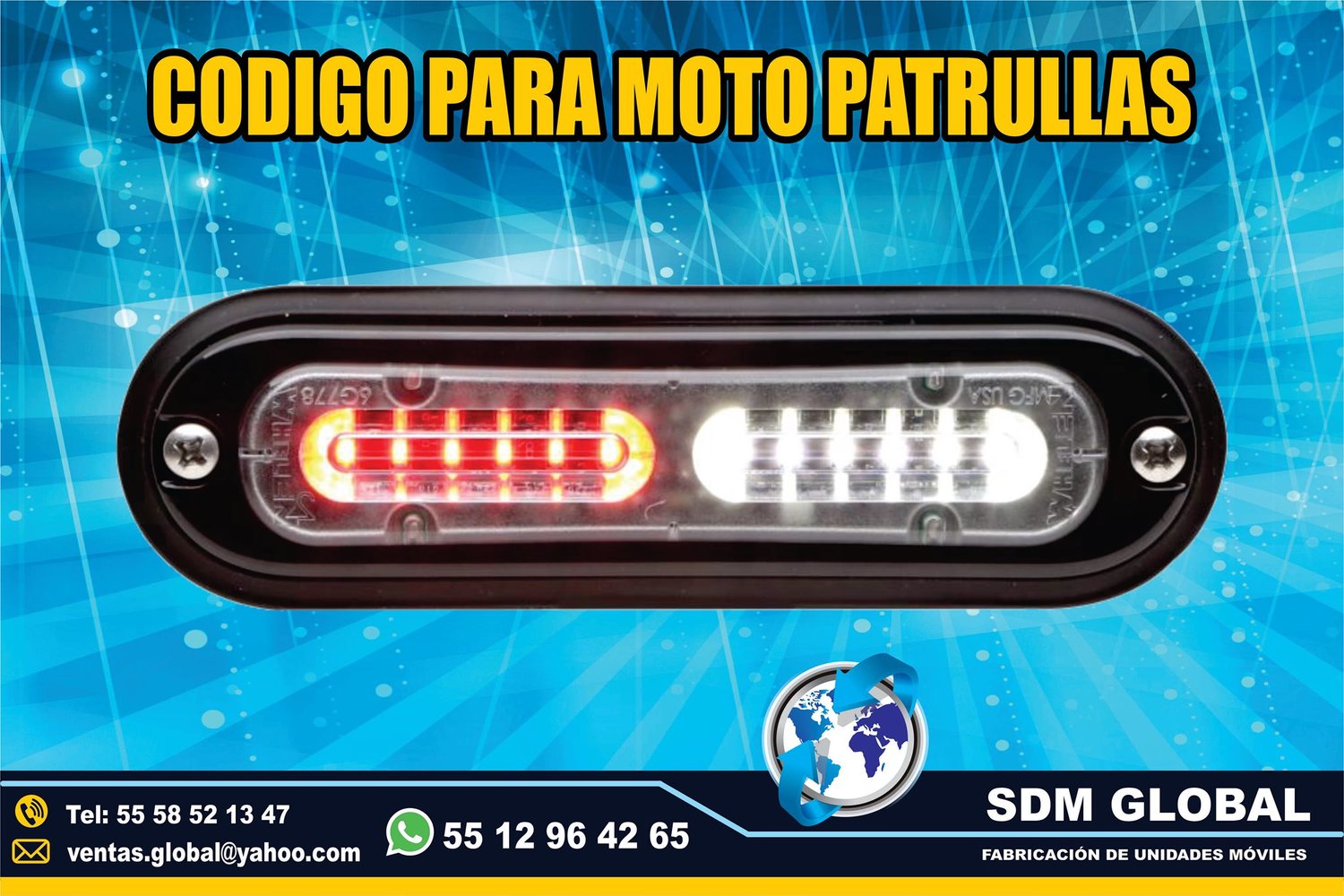 Venta de Luces Perimetrales para Ambulancias de Traslado Tipo I, II&nbsp;&nbsp;<br>
