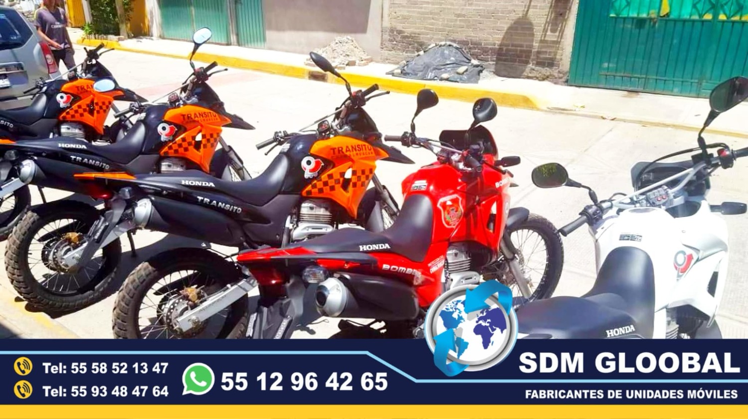 Venta Fabricacion Conversion y Equipamiento de MotoPatrullas cuatrimotos bicicletas<br>