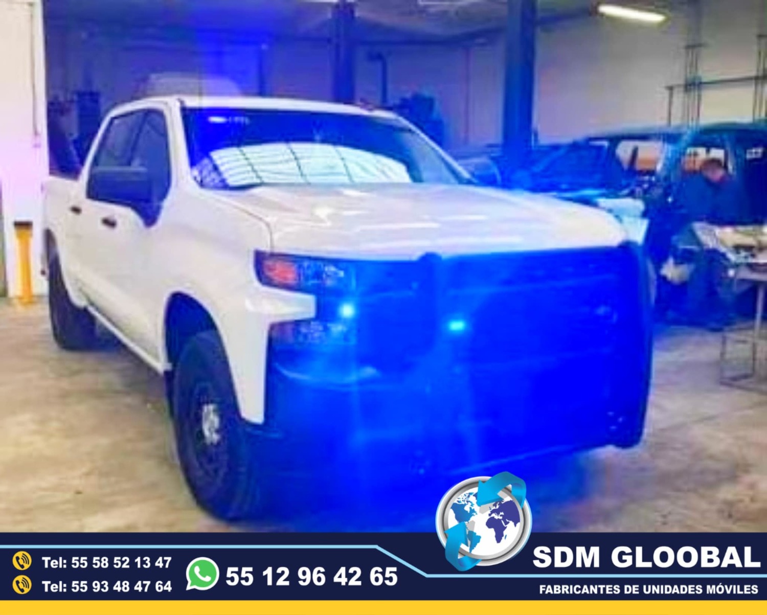 Venta de instalacion de luces y accesorios para patrullas  <br>