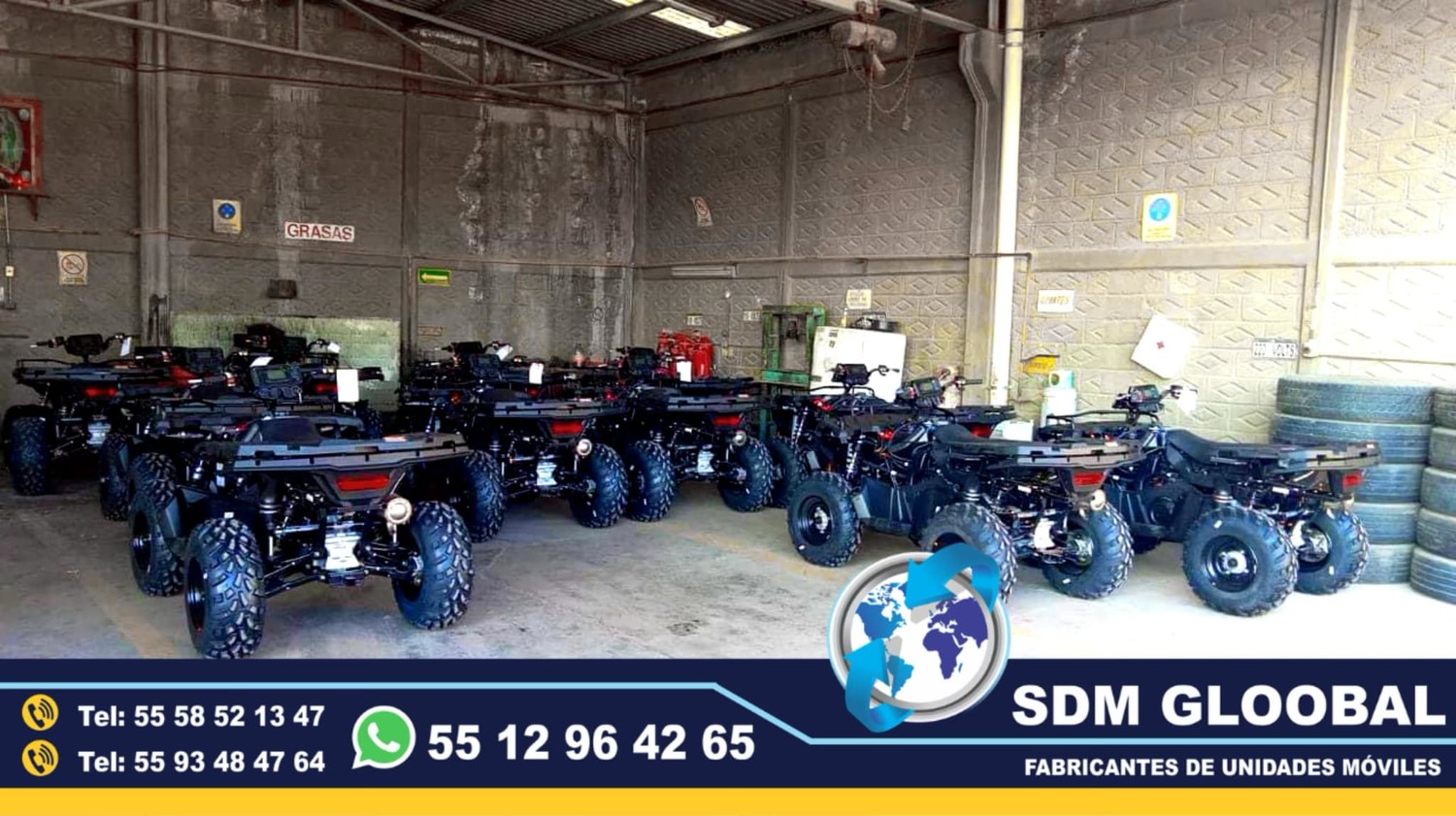 Venta Fabricacion Conversion y Equipamiento de MotoPatrullas cuatrimotos bicicletas<br>