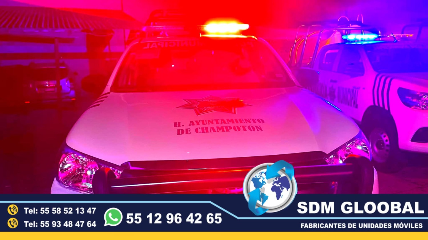 Equipo de Luces para equipamiento y conversion de patrullas equipadas 