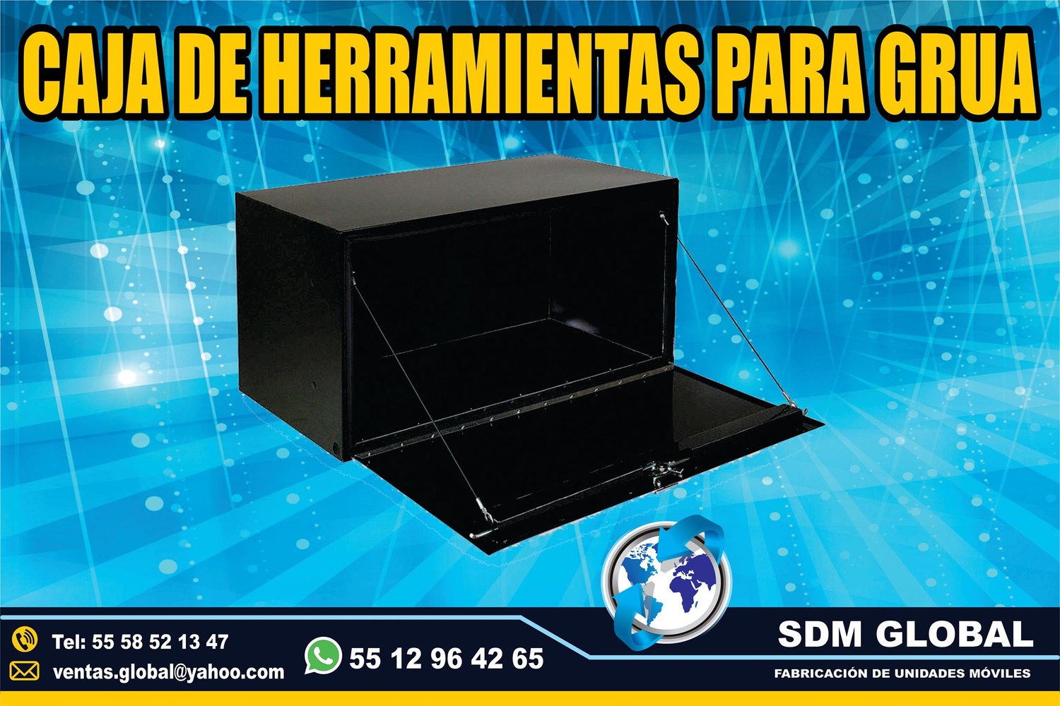 VENTA DE CAJA DE HERRAMIENTAS para gruas<br>