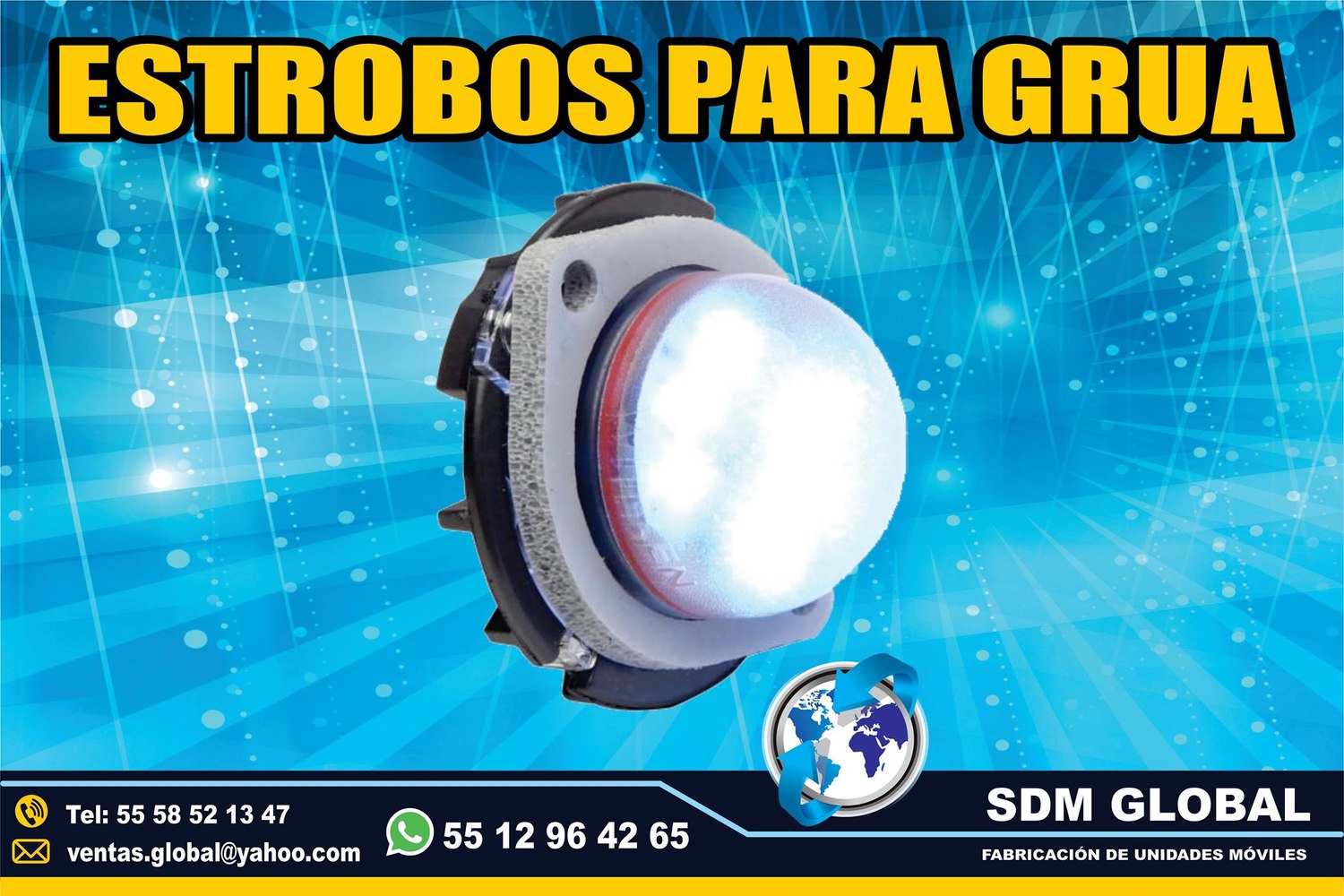 Venta de Luces Perimetrales Auxiliares para Gruas&nbsp;<br>