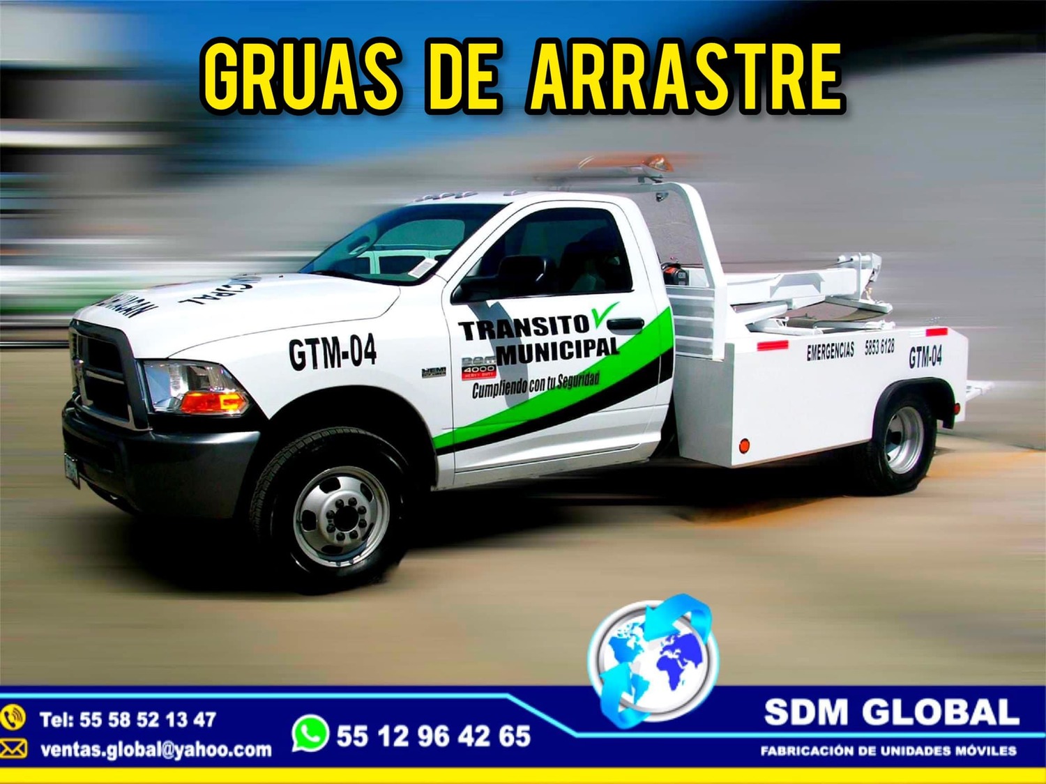 Venta y Fabricacion de Gruas de Plataforma Tipo A, B, C.