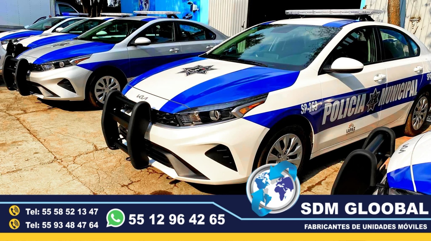 Venta de Patrullas Sedan Equipamiento Conversion Fabrica
