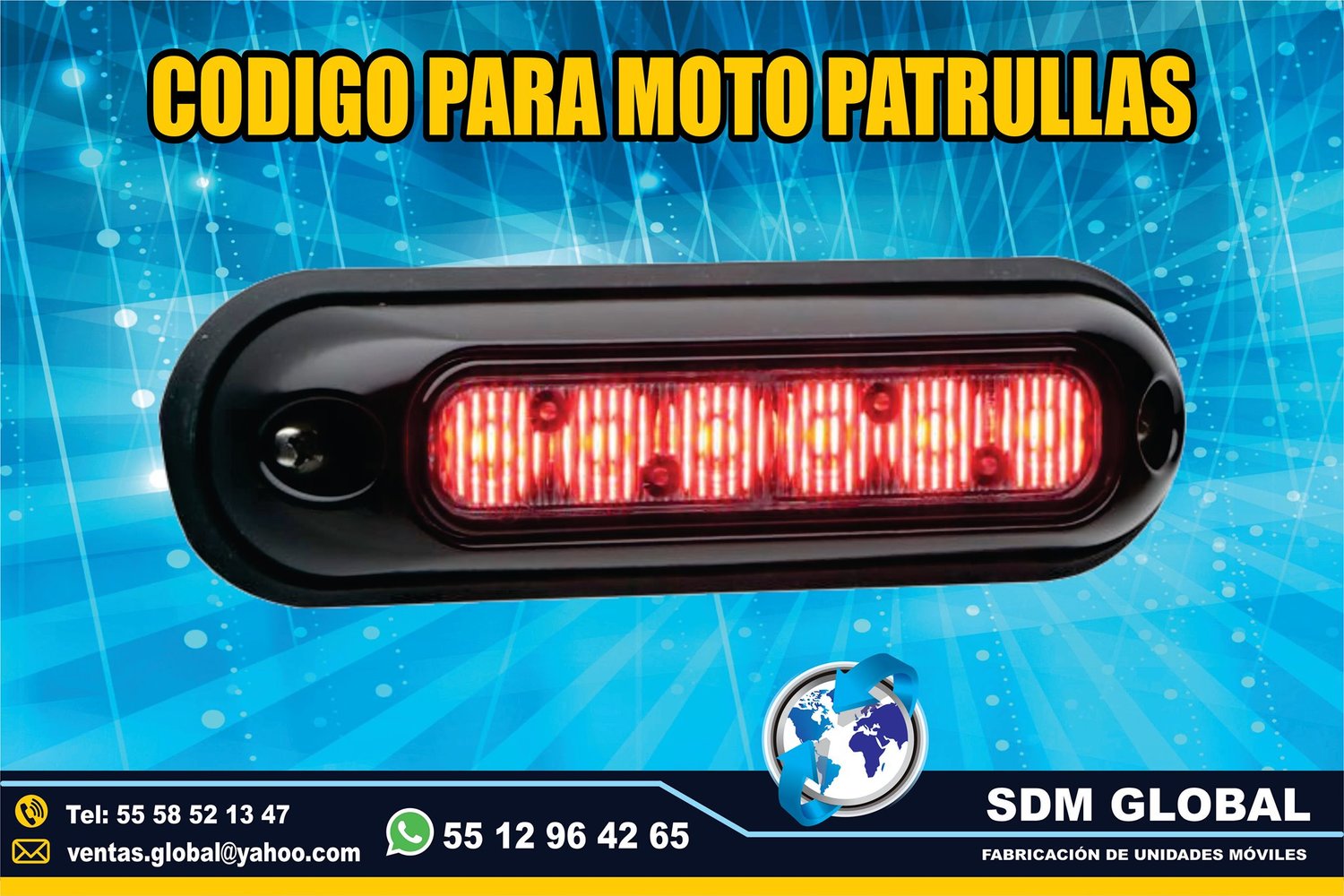 Venta de Luces Perimetrales para Ambulancias de Traslado Tipo I, II&nbsp;&nbsp;<br>