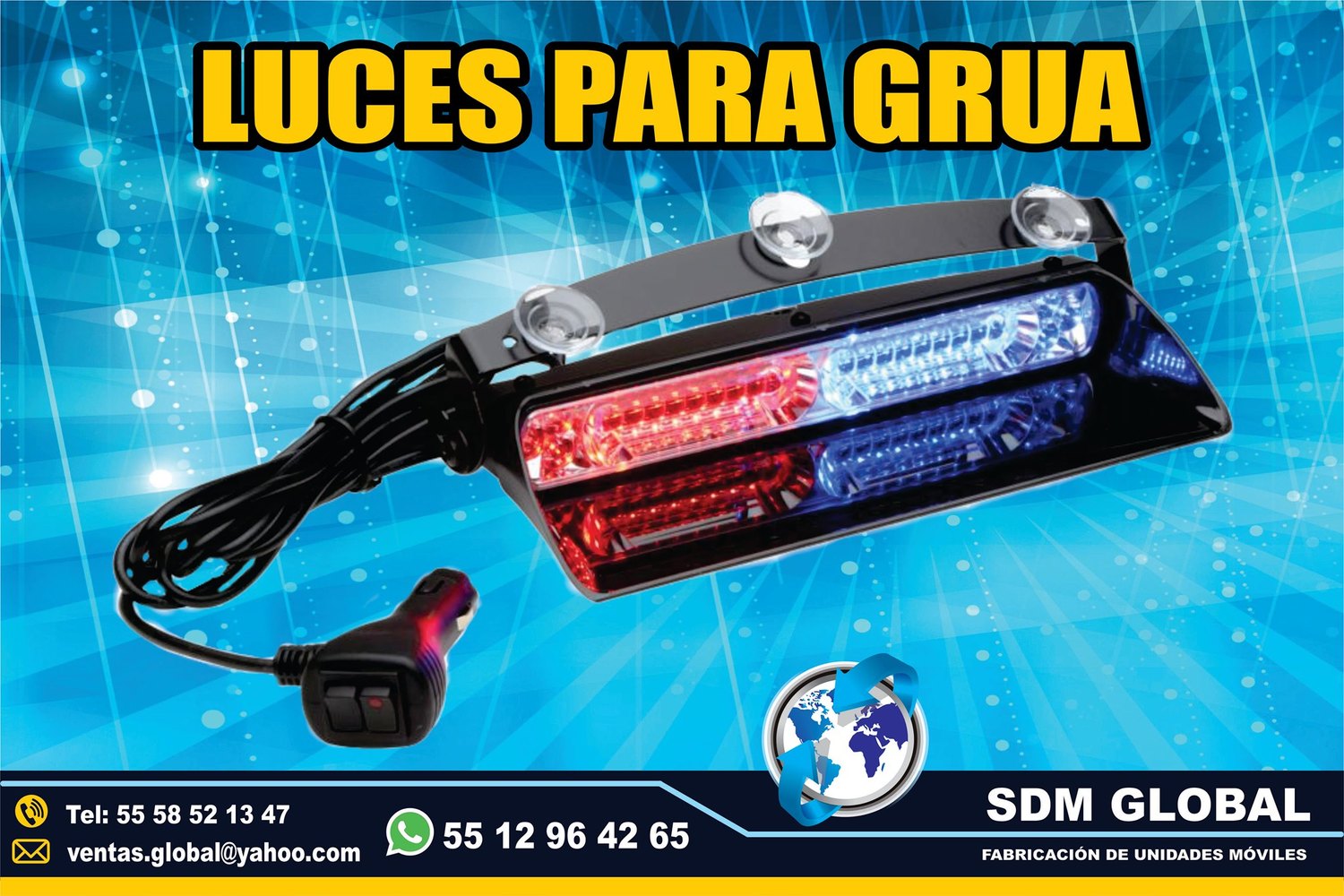 Venta de Luces Perimetrales Auxiliares para Gruas&nbsp;<br>