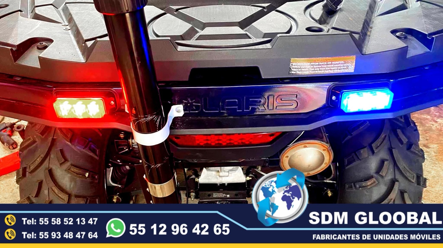 Venta Fabricacion Conversion y Equipamiento de MotoPatrullas cuatrimotos bicicletas<br>