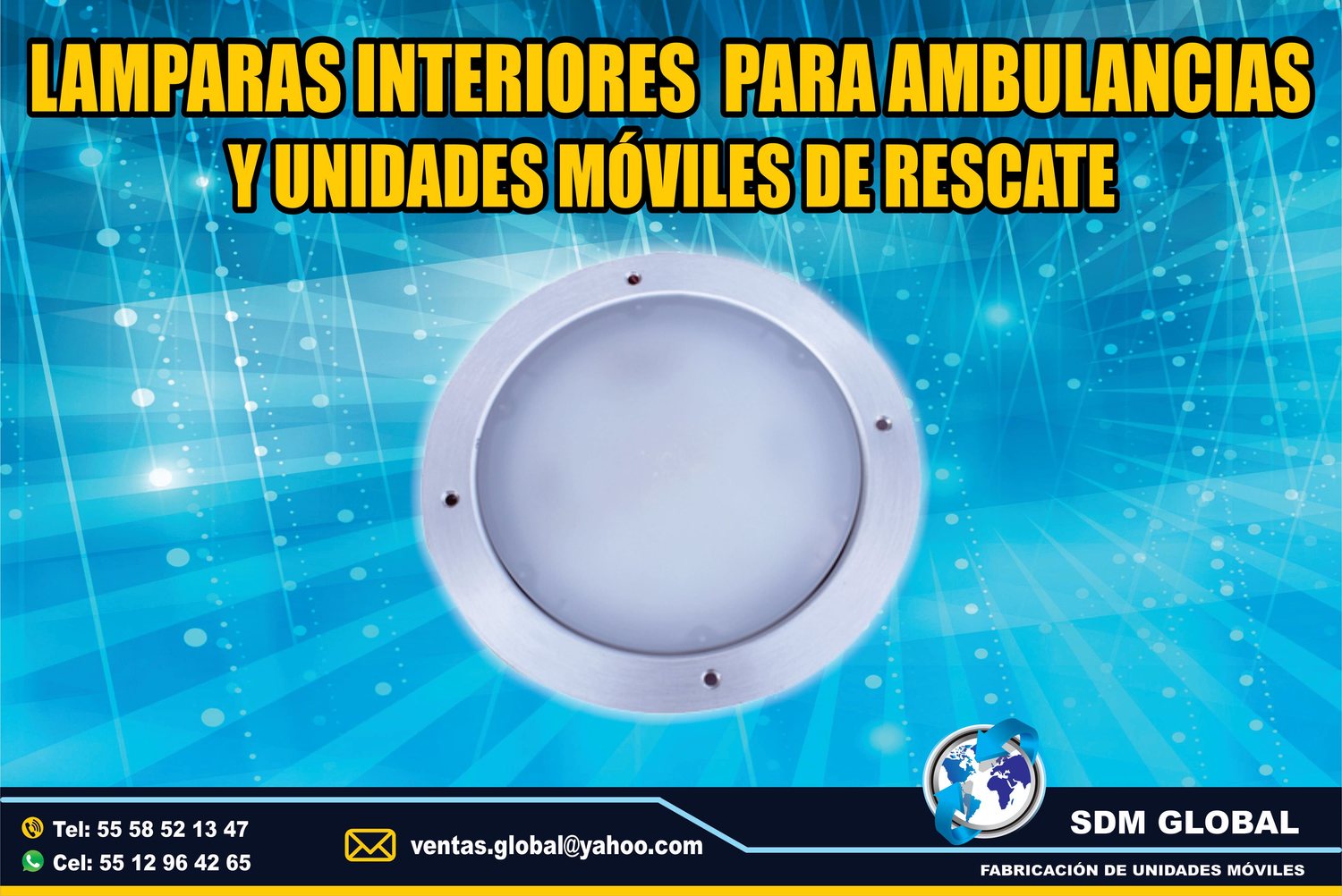 Venta de Luces Perimetrales Auxiliares para Ambulancias&nbsp;<br>