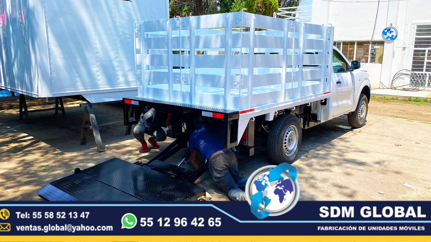 Fabricantes de Rampas Hidraulicas para camioneta y camion de carga<br>