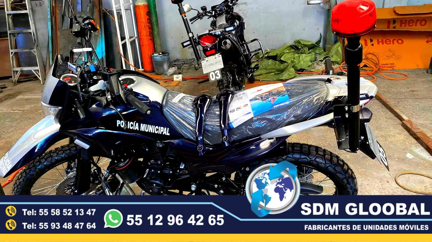 Venta Fabricacion Conversion y Equipamiento de MotoPatrullas cuatrimotos bicicletas<br>