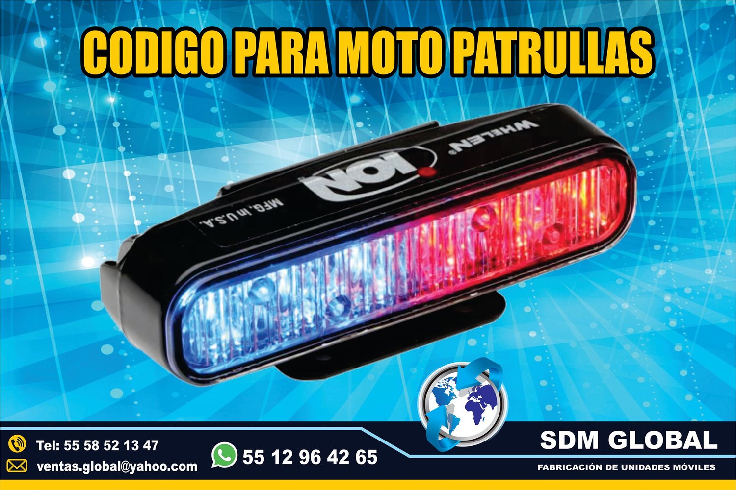 Venta de Luces Perimetrales para Ambulancias de Traslado Tipo I, II&nbsp;&nbsp;<br>