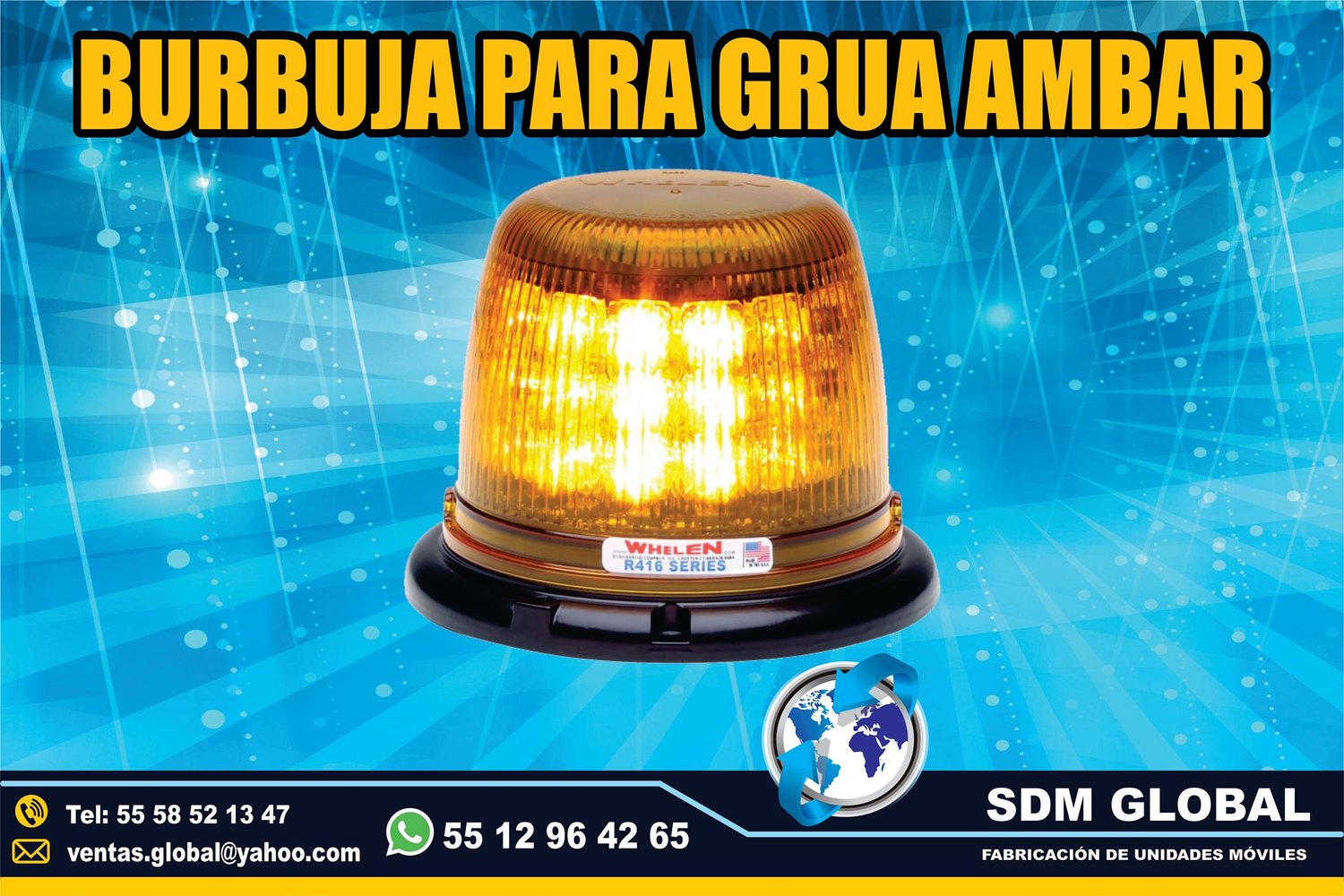 Venta de Luces Perimetrales Auxiliares para Gruas&nbsp;<br>