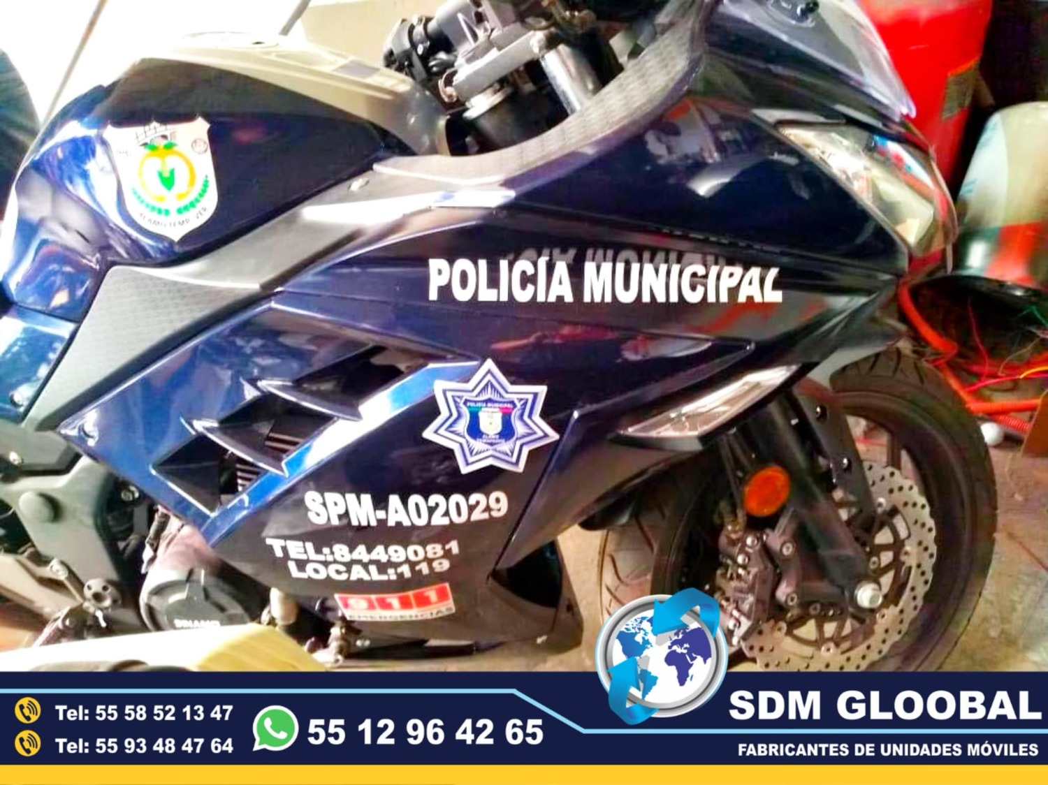 Venta Fabricacion Conversion y Equipamiento de MotoPatrullas cuatrimotos bicicletas<br>