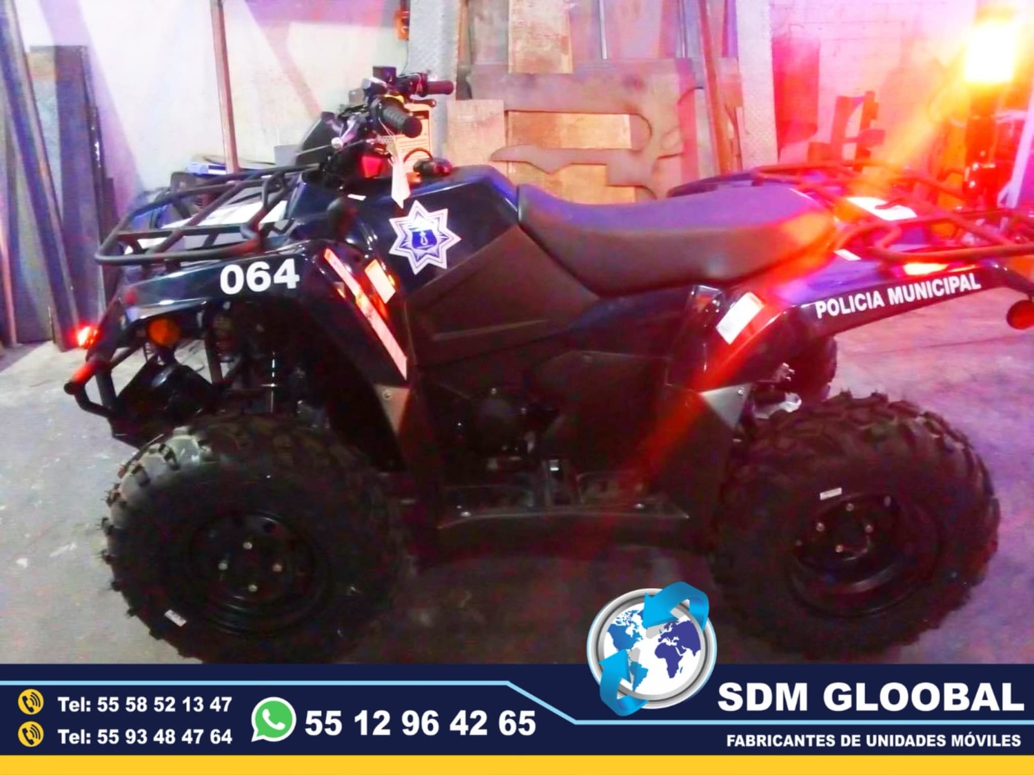 Venta Fabricacion Conversion y Equipamiento de MotoPatrullas cuatrimotos bicicletas<br>
