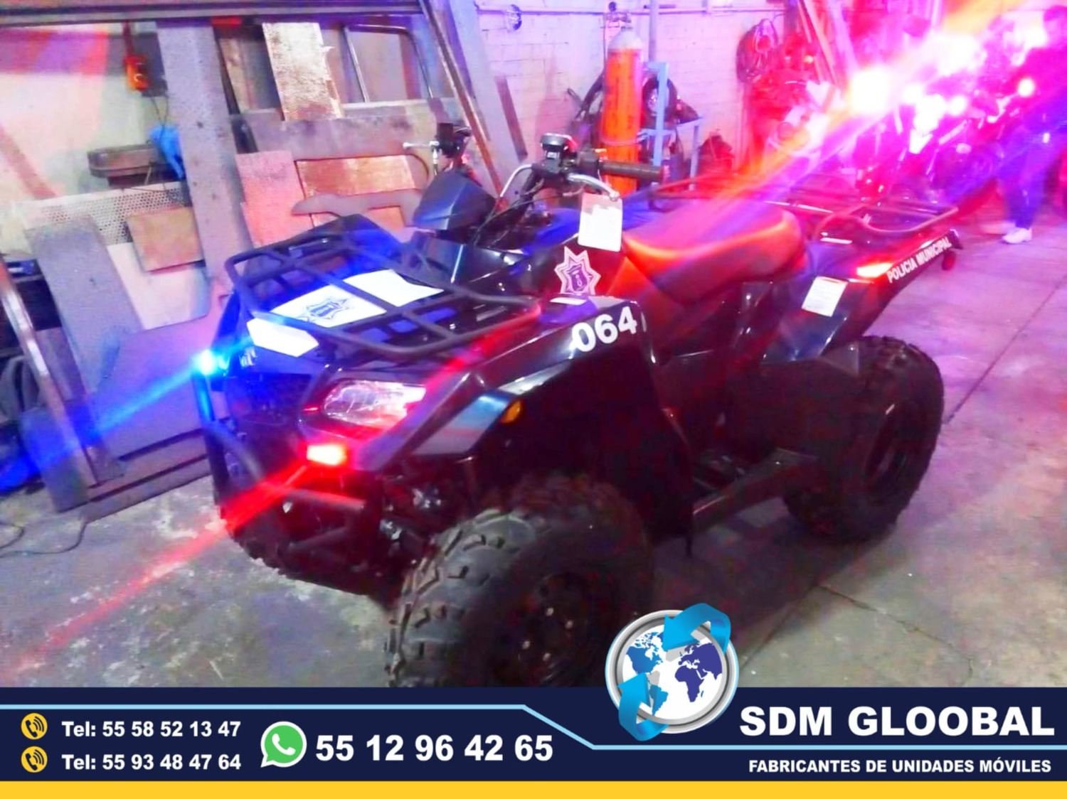 Venta Fabricacion Conversion y Equipamiento de MotoPatrullas cuatrimotos bicicletas<br>