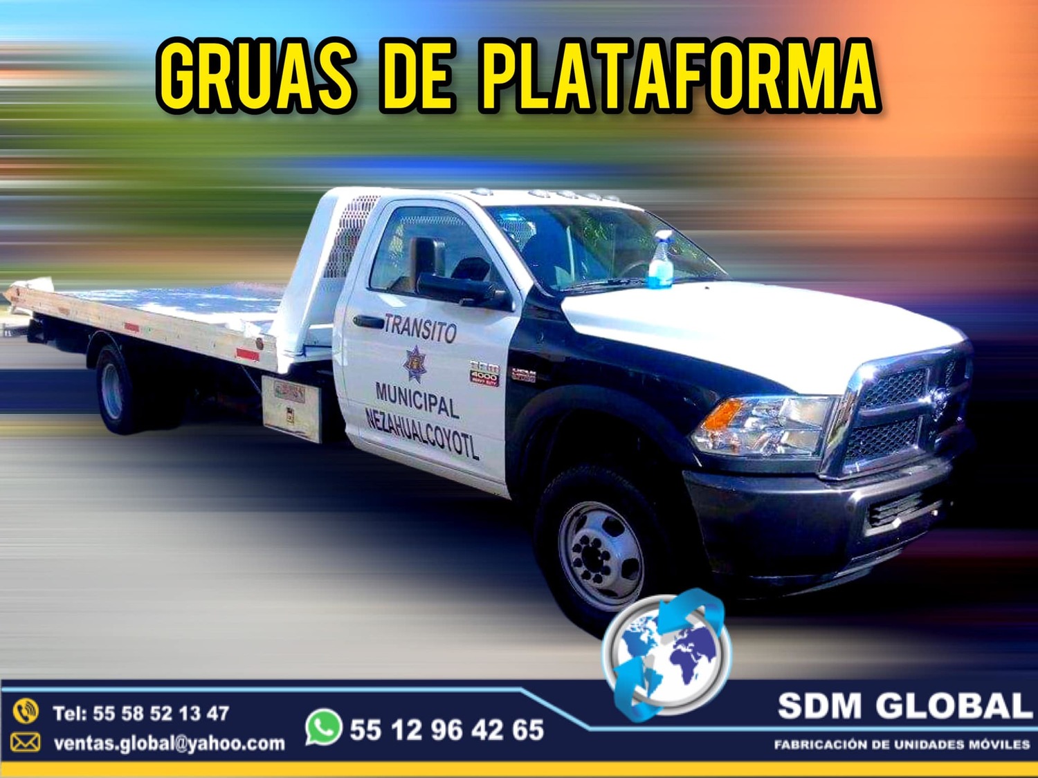 Venta y Fabricacion de Gruas de Plataforma Tipo A, B, C.<br>