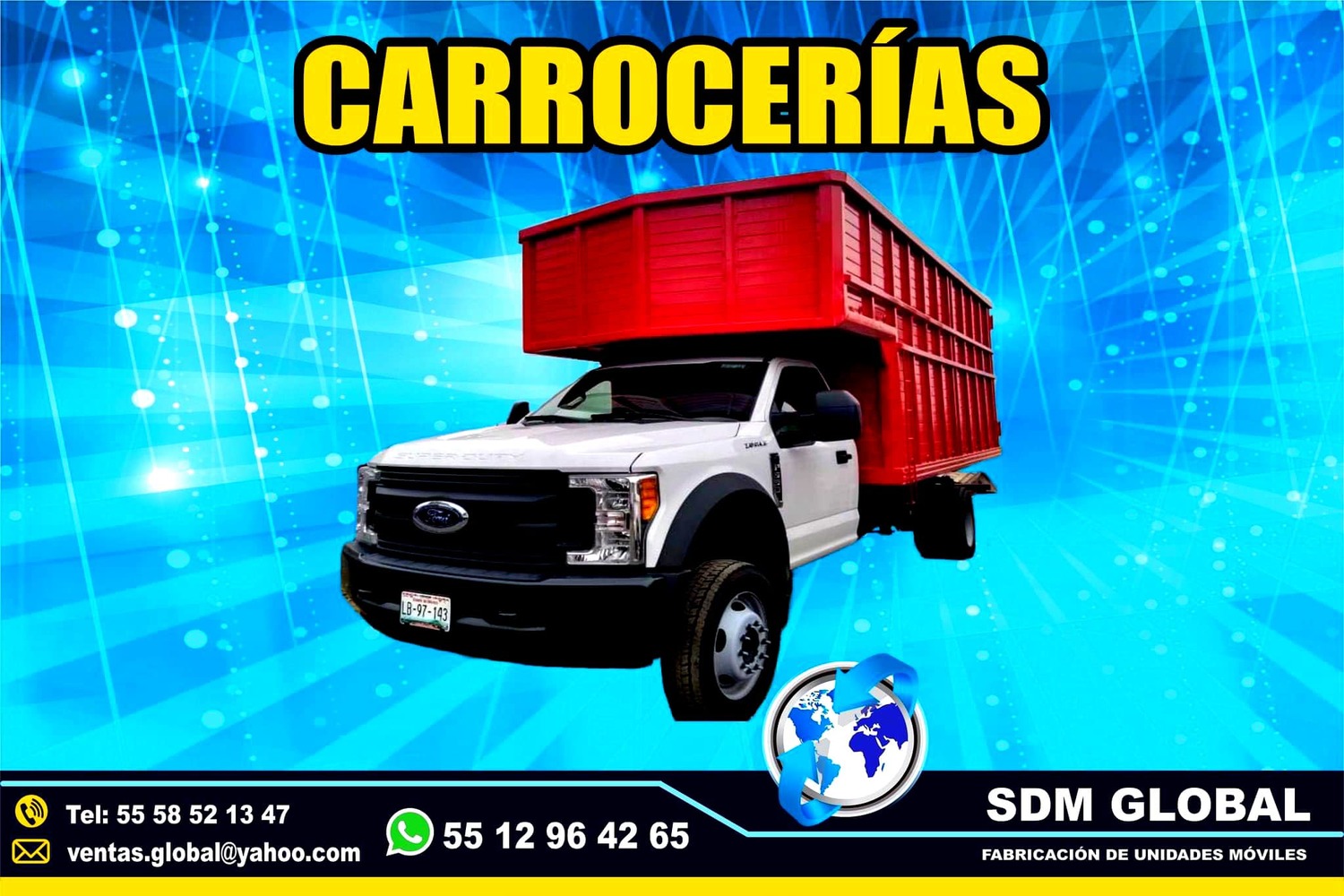 Fabricacion de Carrocerias de todo tipo y medidas<br>