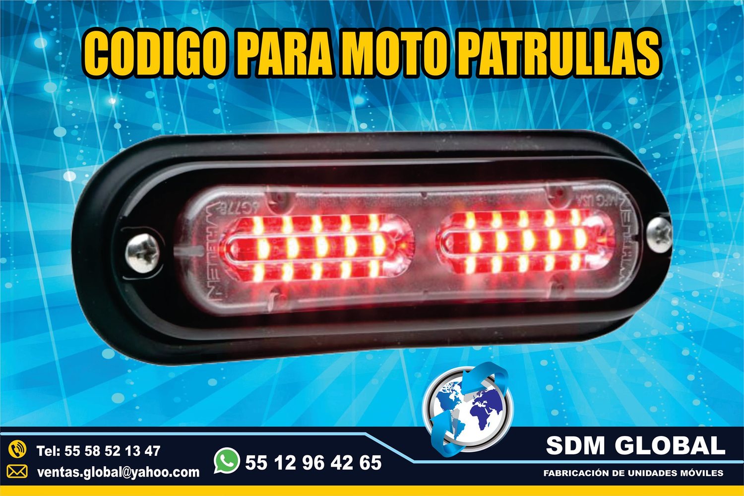 Venta de Luces Perimetrales para Ambulancias de Traslado Tipo I, II&nbsp;&nbsp;<br>