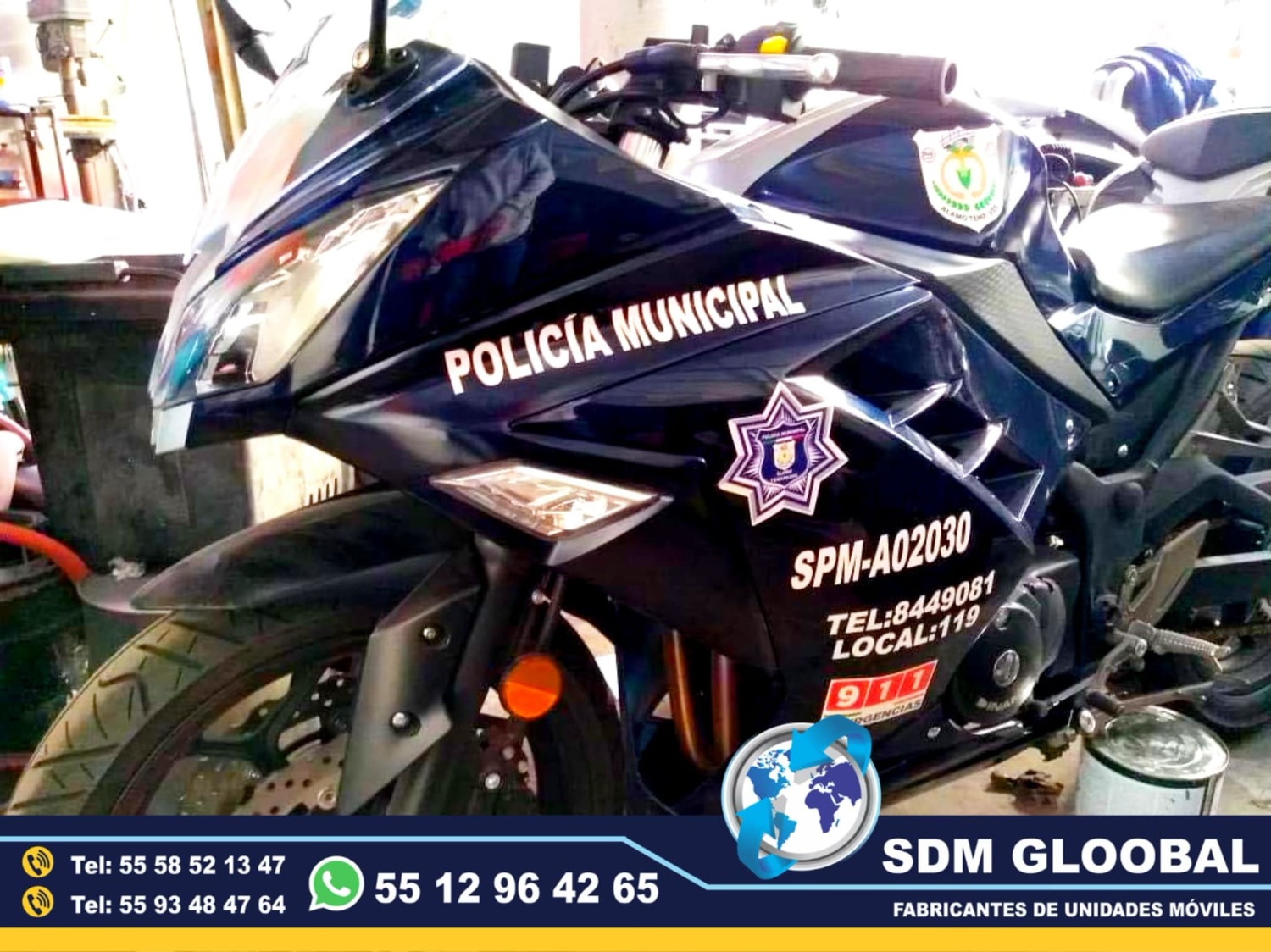 Venta Fabricacion Conversion y Equipamiento de MotoPatrullas cuatrimotos bicicletas<br>