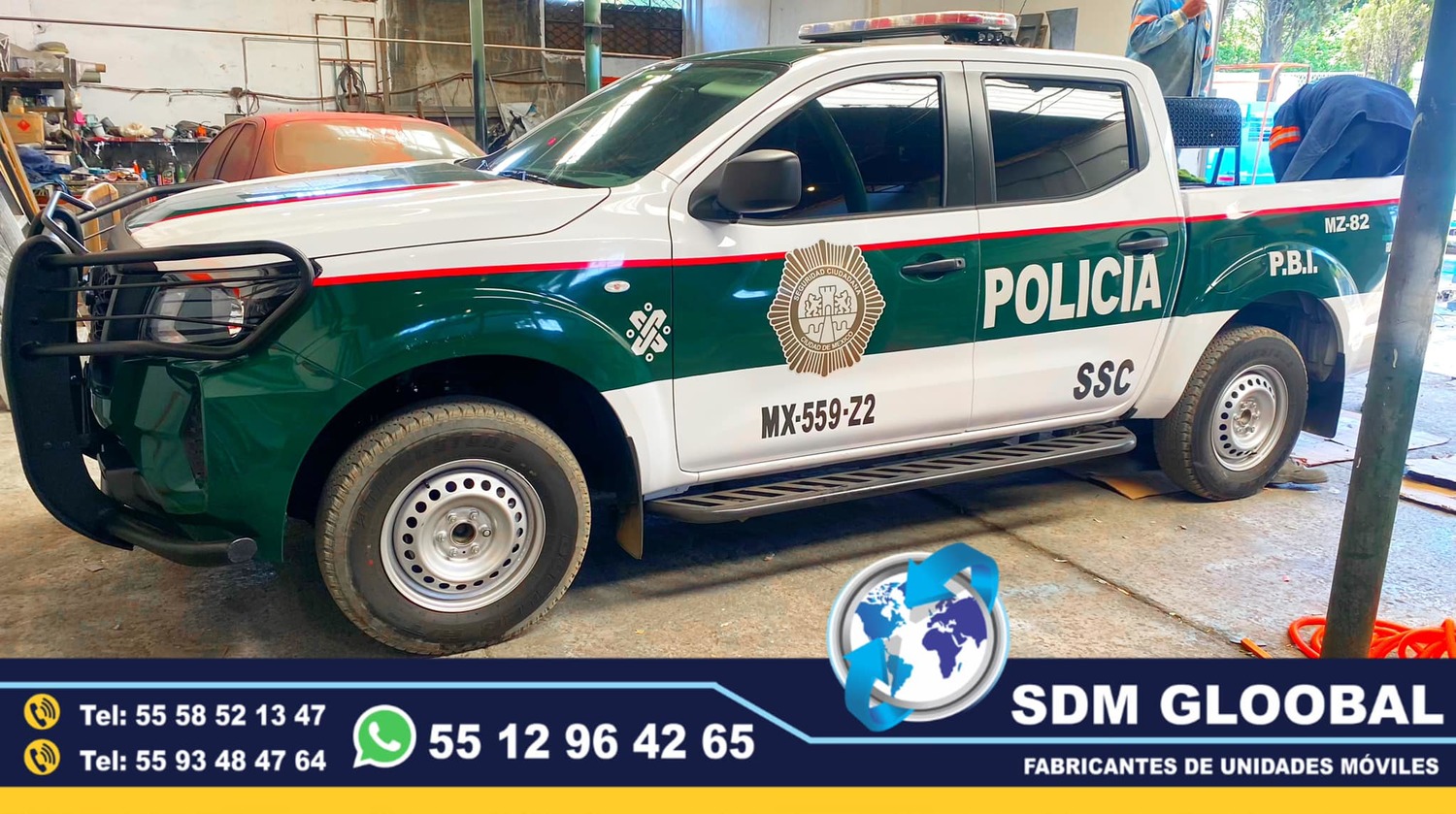 Conversion Equipamiento y venta de equipo para patrullas nuevas   