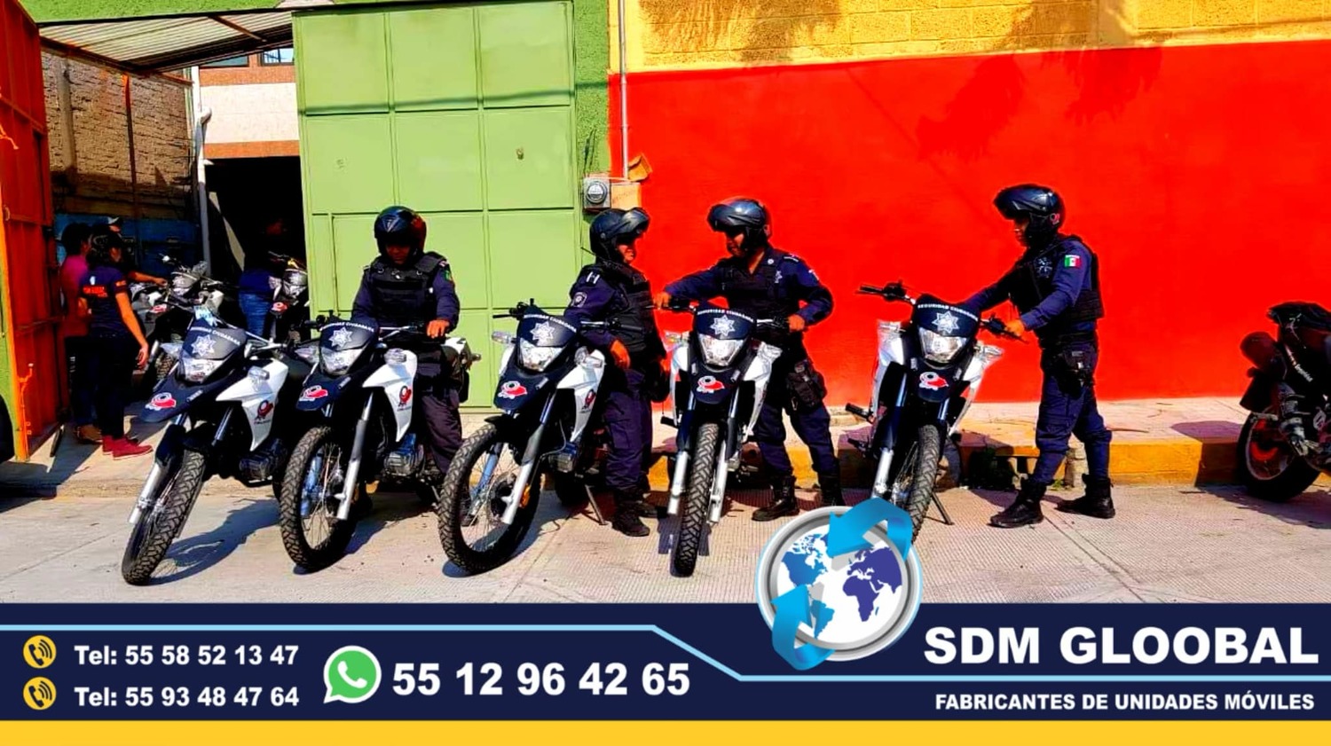 Venta Fabricacion Conversion y Equipamiento de MotoPatrullas cuatrimotos bicicletas<br>