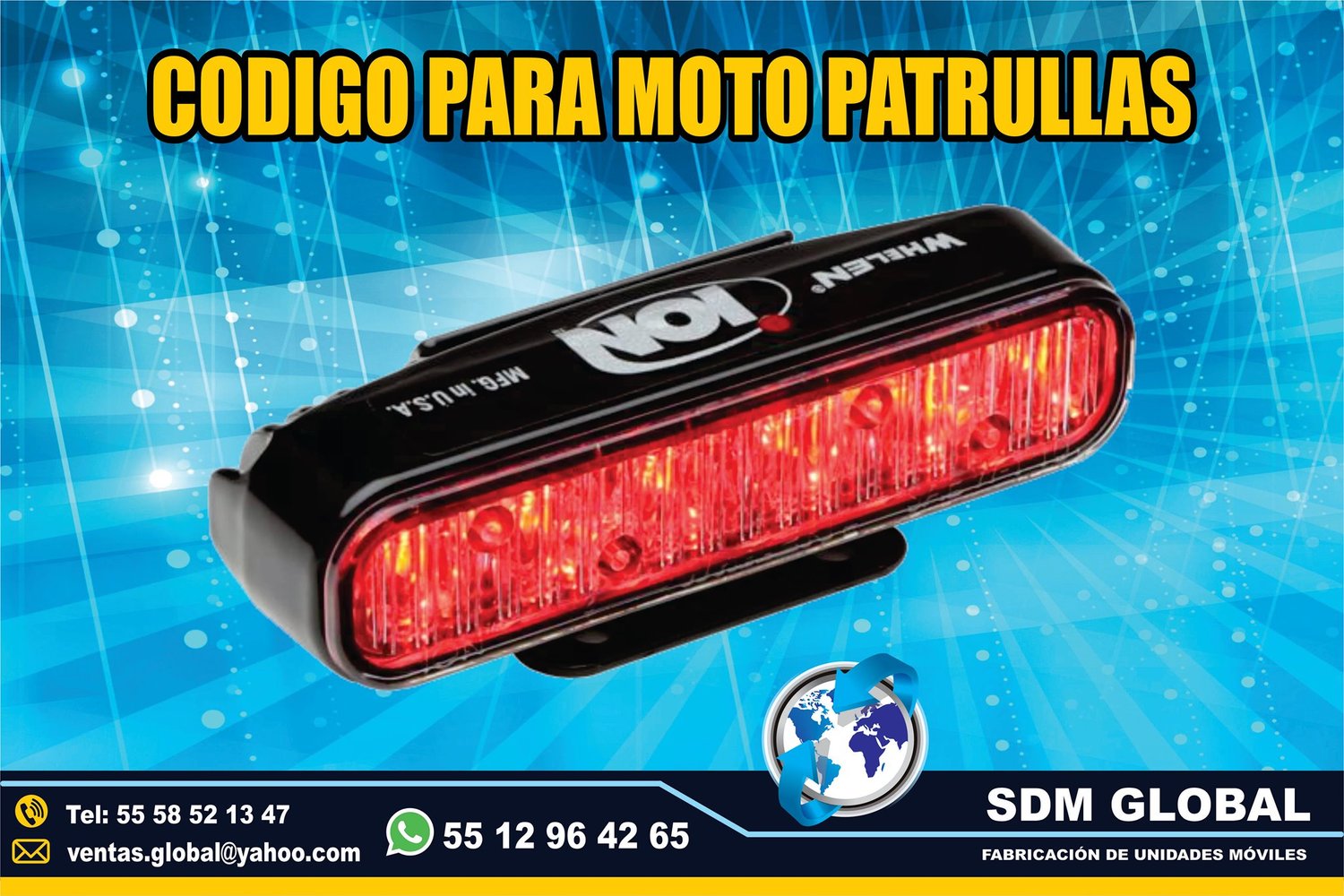 Venta de Luces Perimetrales Auxiliares para Gruas&nbsp;<br>