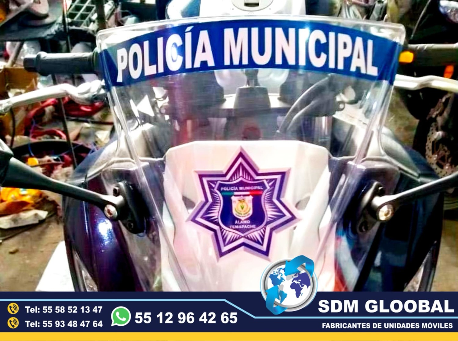 Venta Fabricacion Conversion y Equipamiento de MotoPatrullas cuatrimotos bicicletas<br>