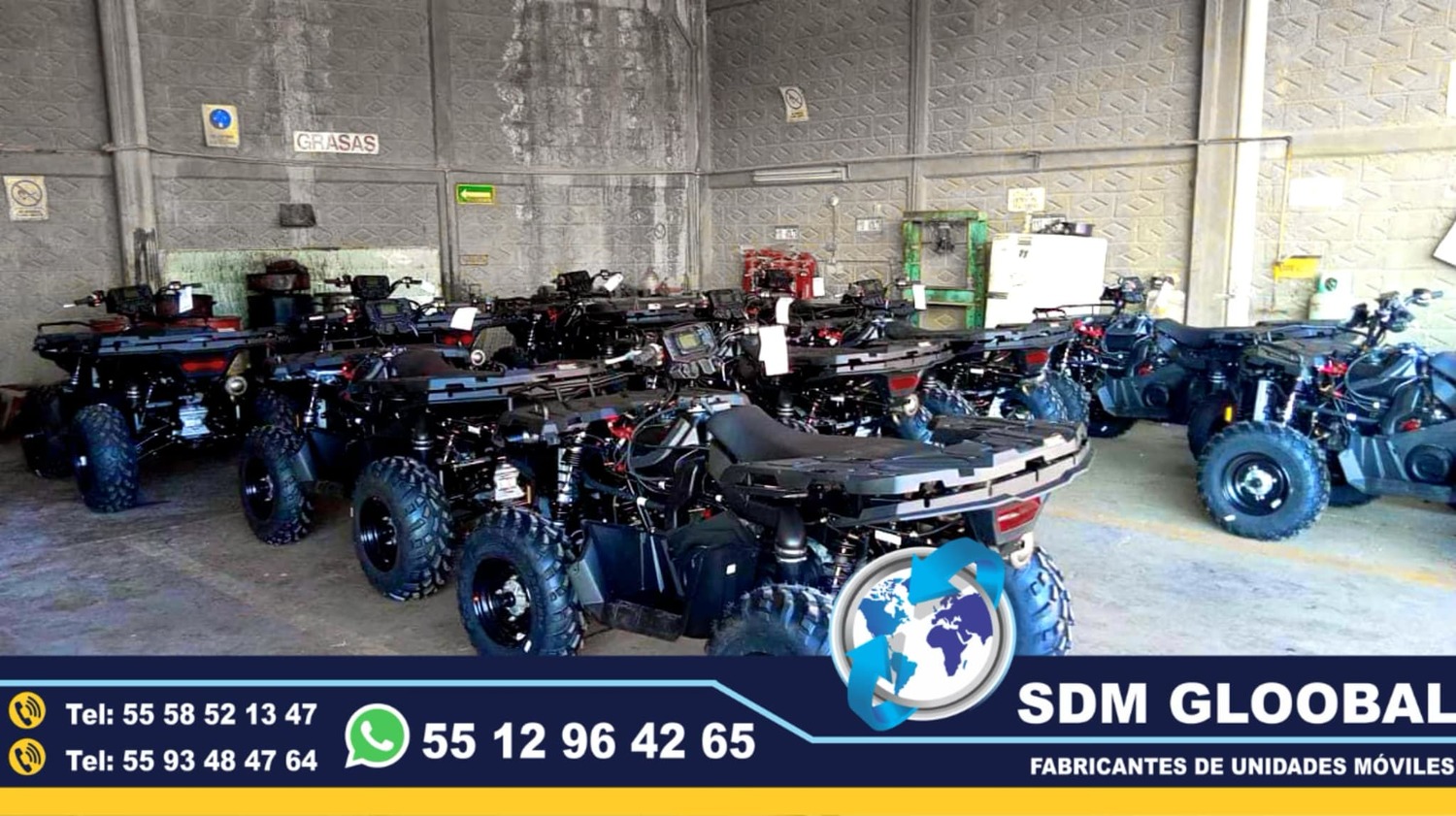 Venta Fabricacion Conversion y Equipamiento de MotoPatrullas cuatrimotos bicicletas<br>