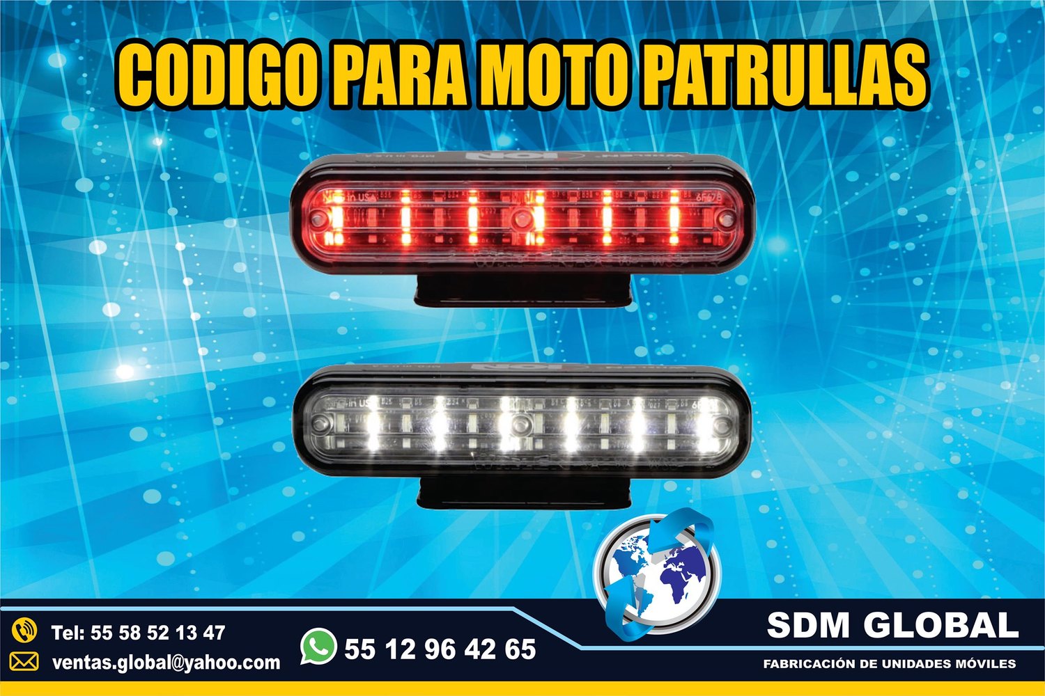 Venta de Luces Perimetrales para Ambulancias de Traslado Tipo I, II&nbsp;&nbsp;<br>