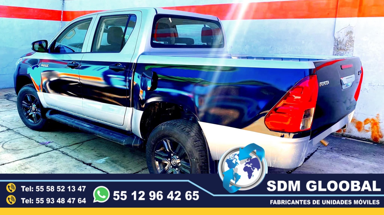 Pintura de patrullas equipadas de acuerdo al manual de indentidad<br>