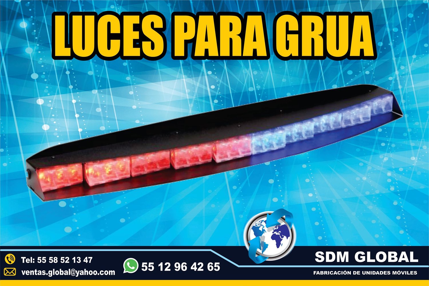 Venta de Luces Perimetrales Auxiliares para Gruas&nbsp;<br>
