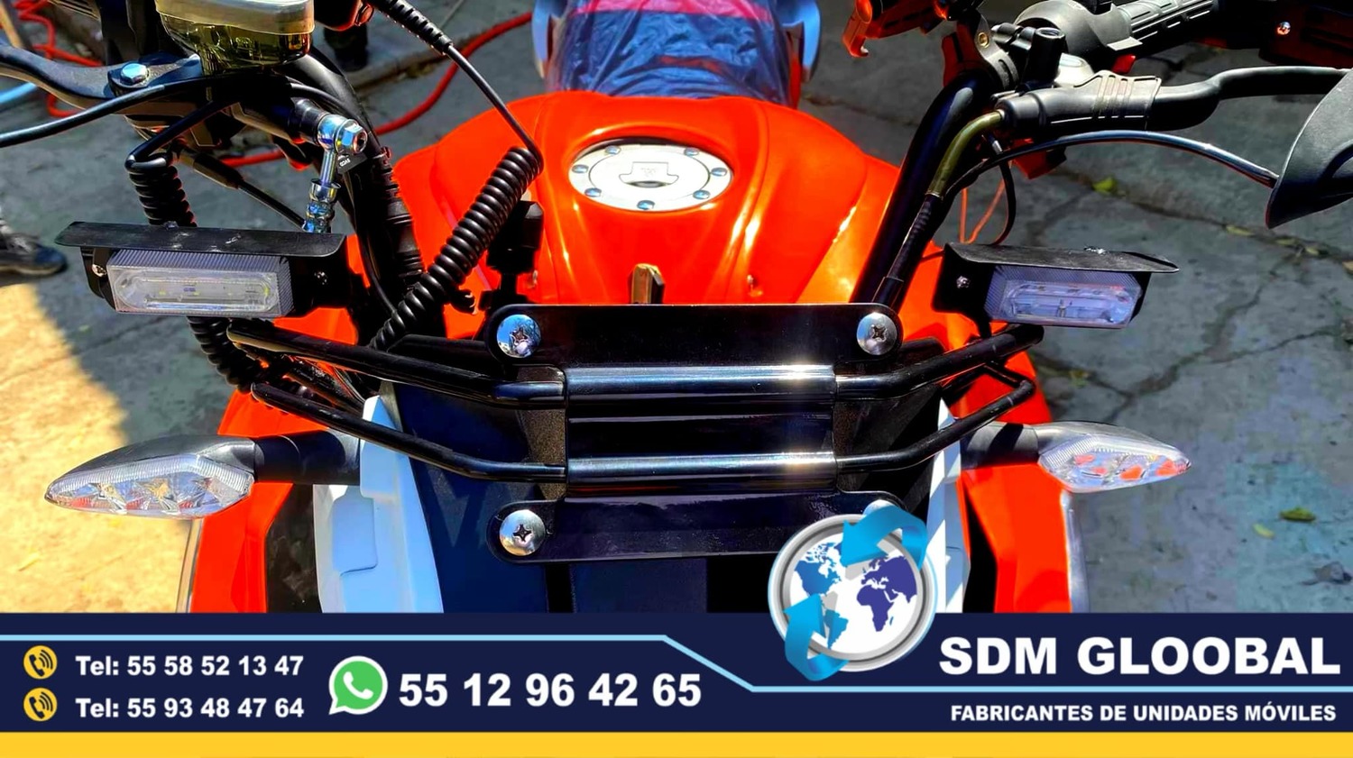 Venta Fabricacion Conversion y Equipamiento de MotoPatrullas cuatrimotos bicicletas<br>