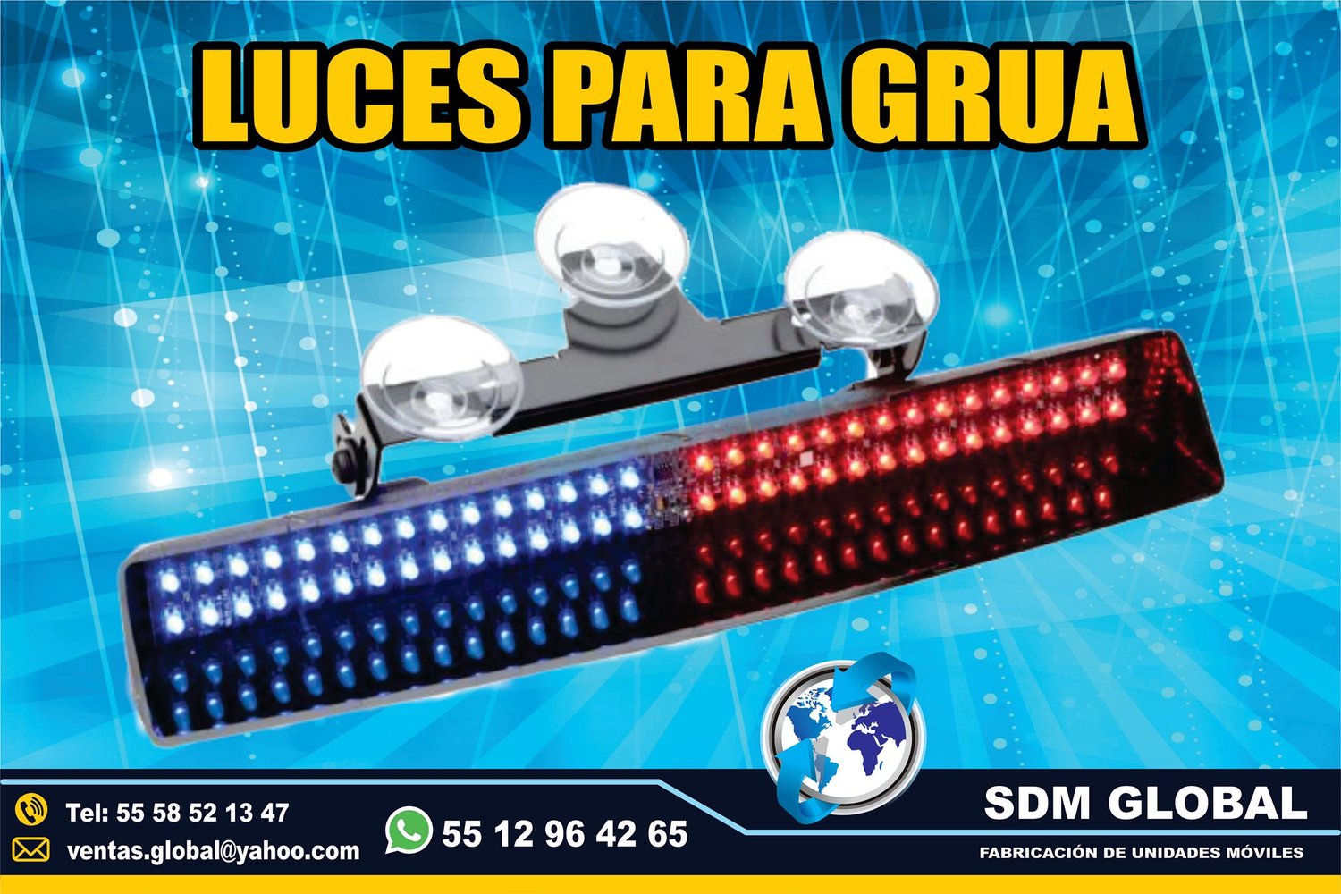 Venta de Luces Perimetrales Auxiliares para Gruas&nbsp;<br>