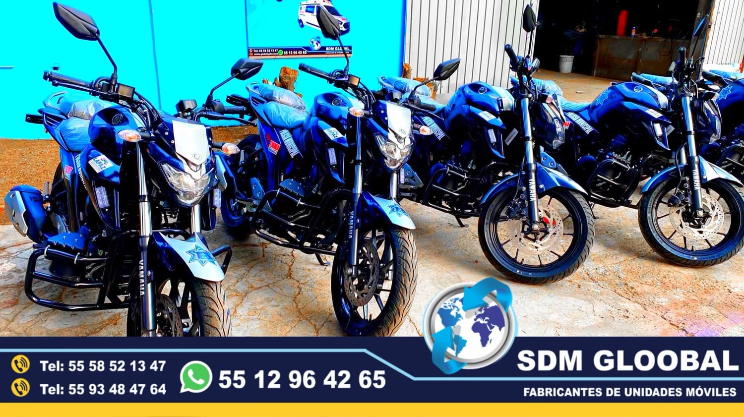 Venta Fabricacion Conversion y Equipamiento de MotoPatrullas cuatrimotos bicicletas<br>