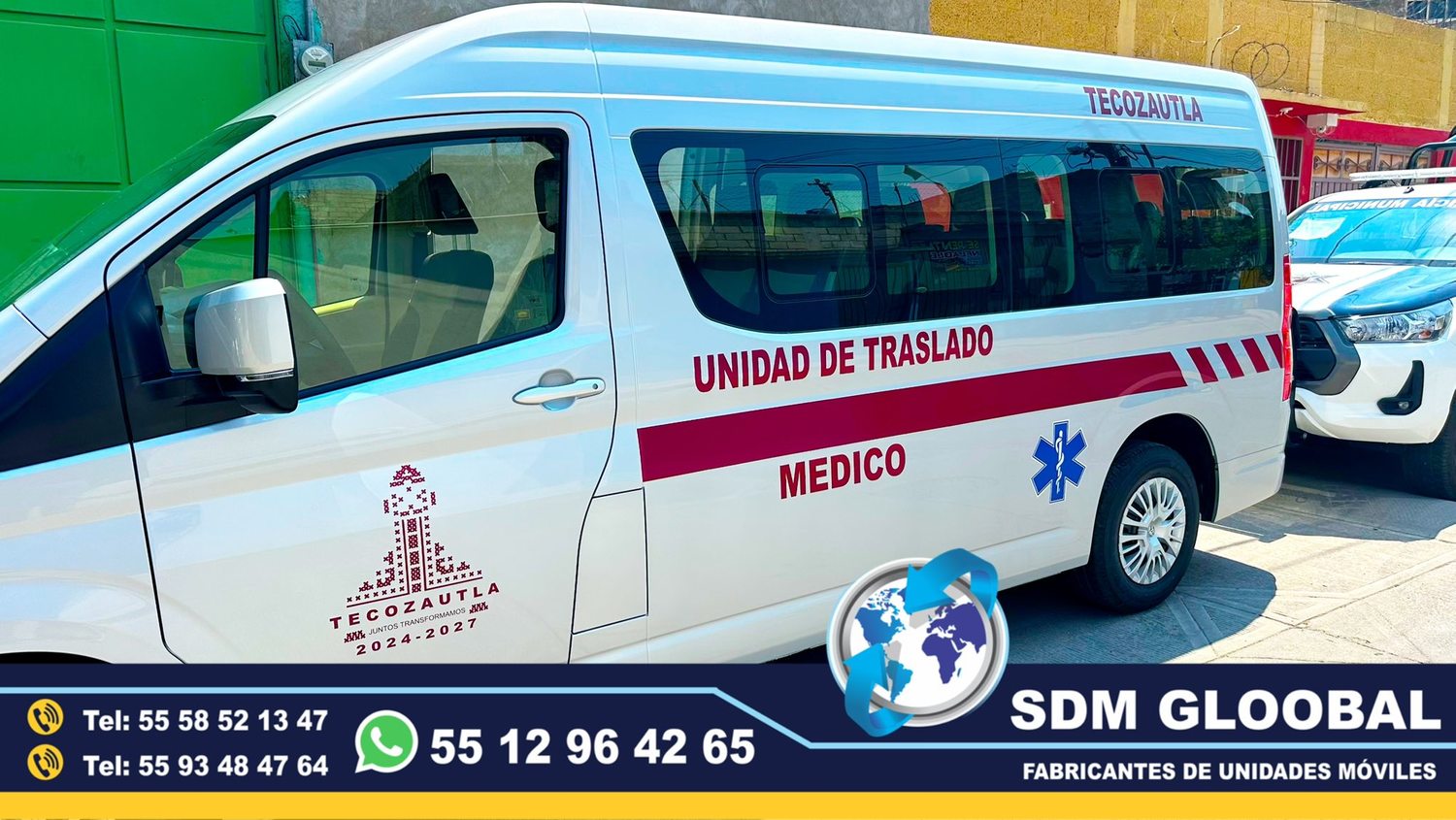 Ventade Unidades Medicas Moviles  traslado pacientes discapasidad <br>