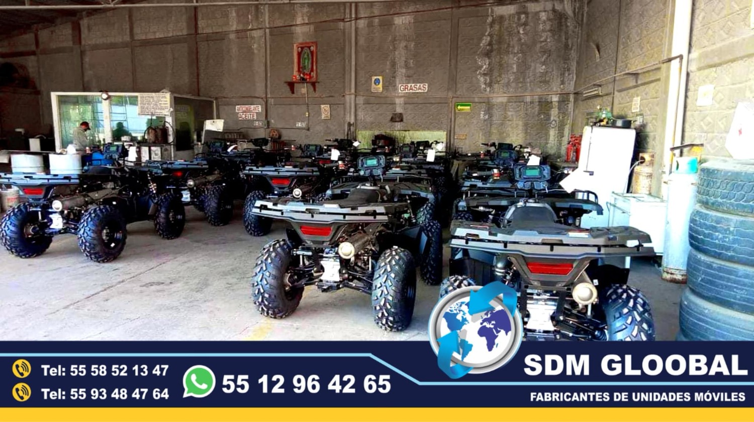 Venta Fabricacion Conversion y Equipamiento de MotoPatrullas cuatrimotos bicicletas<br>