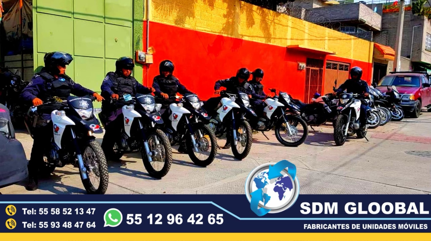 Venta Fabricacion Conversion y Equipamiento de MotoPatrullas cuatrimotos bicicletas<br>