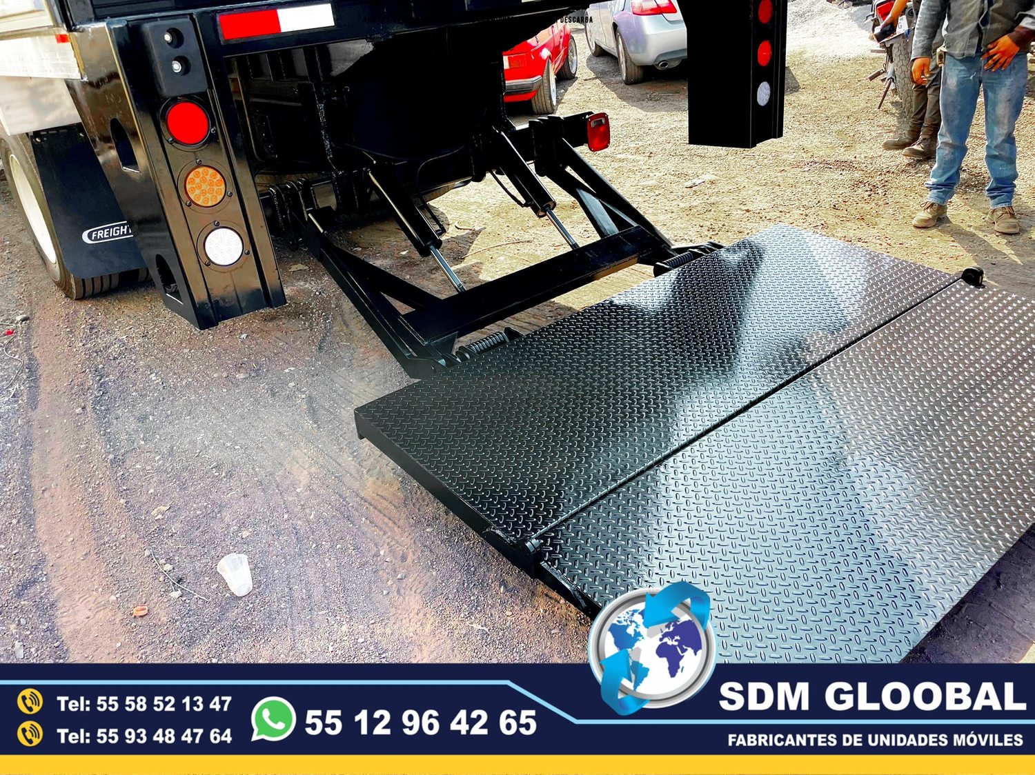 Fabricantes de Rampas Hidraulicas para camioneta y camion de carga