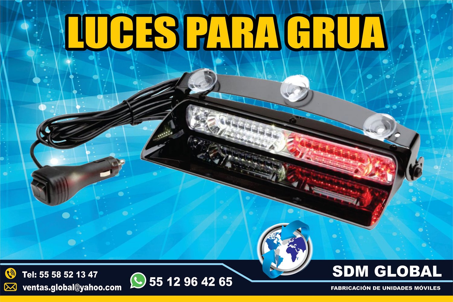Venta de Luces Perimetrales Auxiliares para Gruas&nbsp;<br>