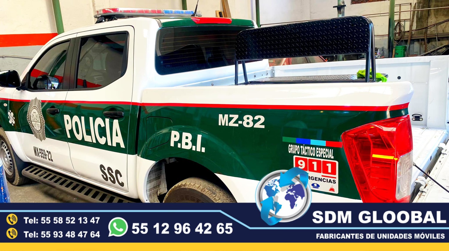 Conversion Equipamiento y venta de equipo para patrullas nuevas   
