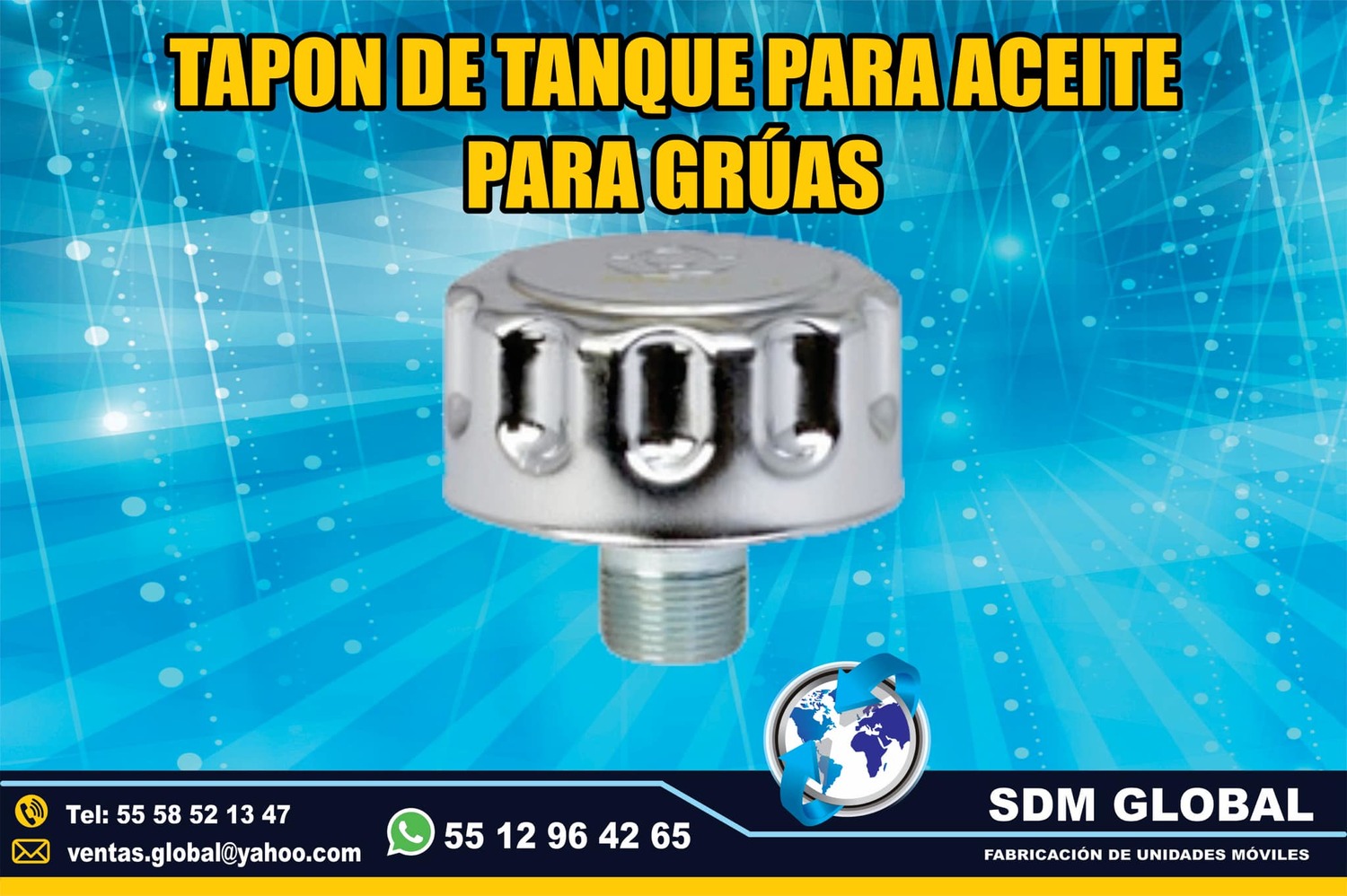 Venta de tapon de tanque para gruas&nbsp;de plataforma<br>