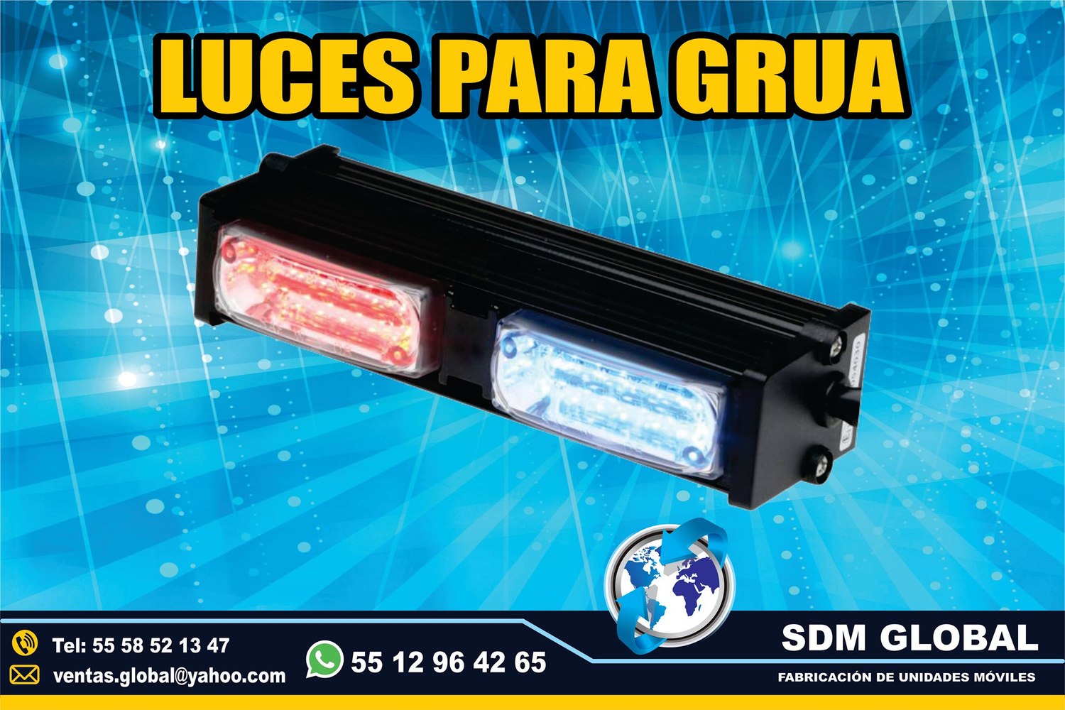 Venta de Luces Perimetrales Auxiliares para Gruas&nbsp;<br>