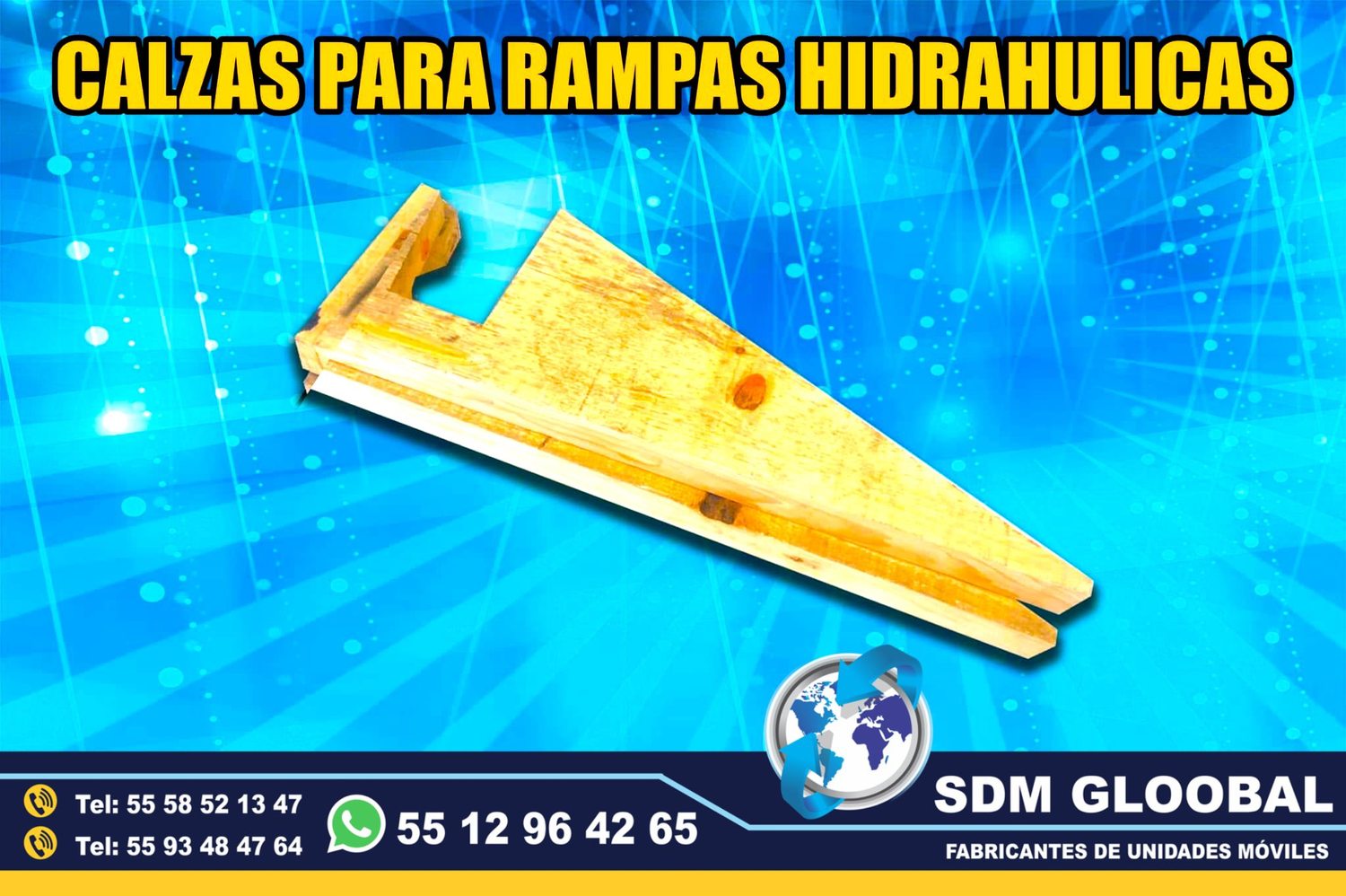 Venta de Tacones o topes para Rampas Hidraulicas de carga<br>