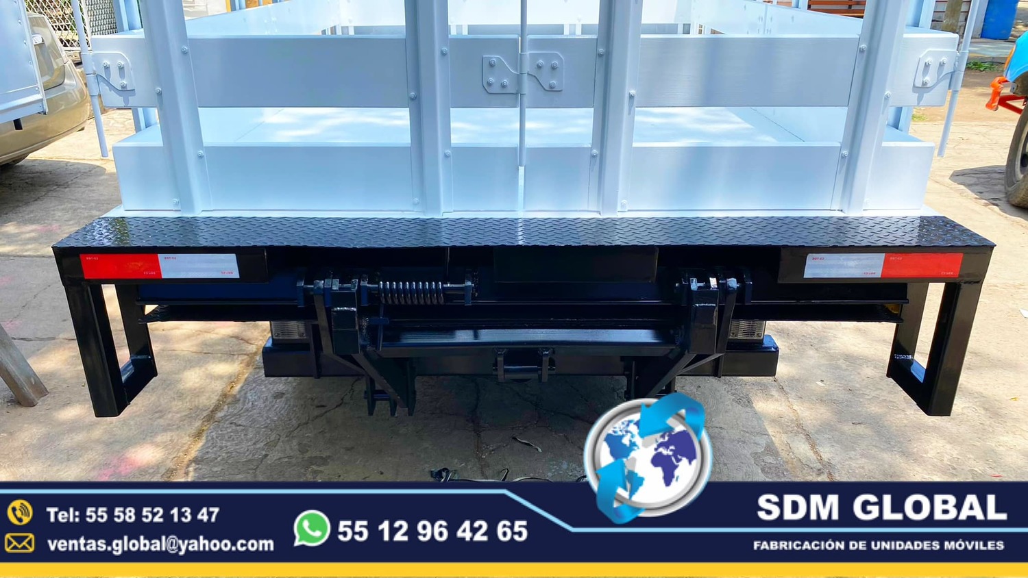 Fabricantes de Rampas Hidraulicas para camioneta y camion de carga<br>