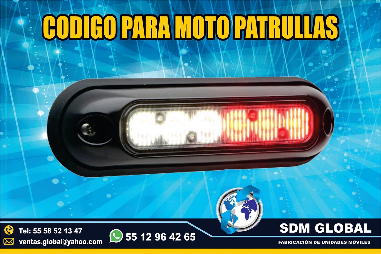 Venta de Luces Perimetrales para Ambulancias de Traslado Tipo I, II&nbsp;&nbsp;<br>
