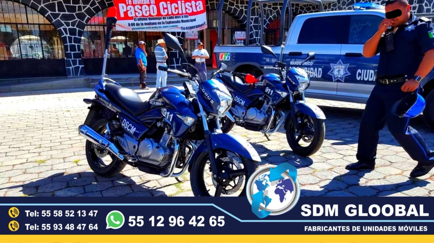 Venta Fabricacion Conversion y Equipamiento de MotoPatrullas cuatrimotos bicicletas<br>