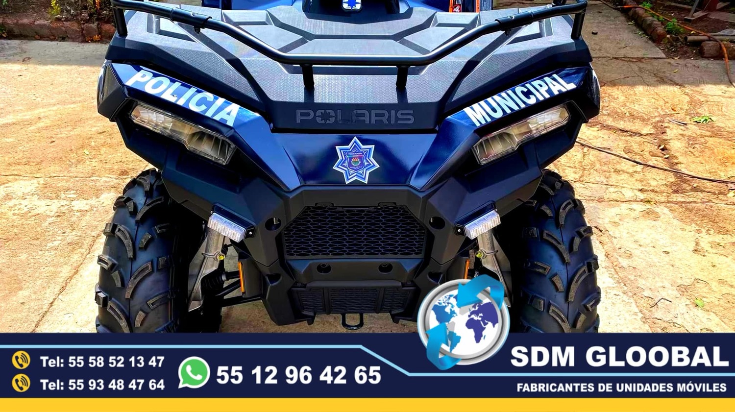 Venta Fabricacion Conversion y Equipamiento de MotoPatrullas cuatrimotos bicicletas<br>